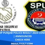 SUp punjab police result 2024 constable